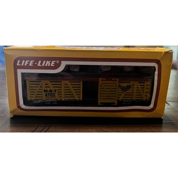 Vintage Life-Like Model Train Cattle Car In Original Box - Picture 6 of 8